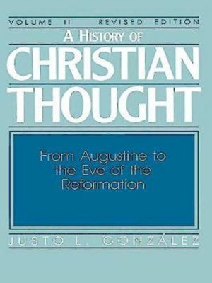 cover image of A History of Christian Thought, Volume 2